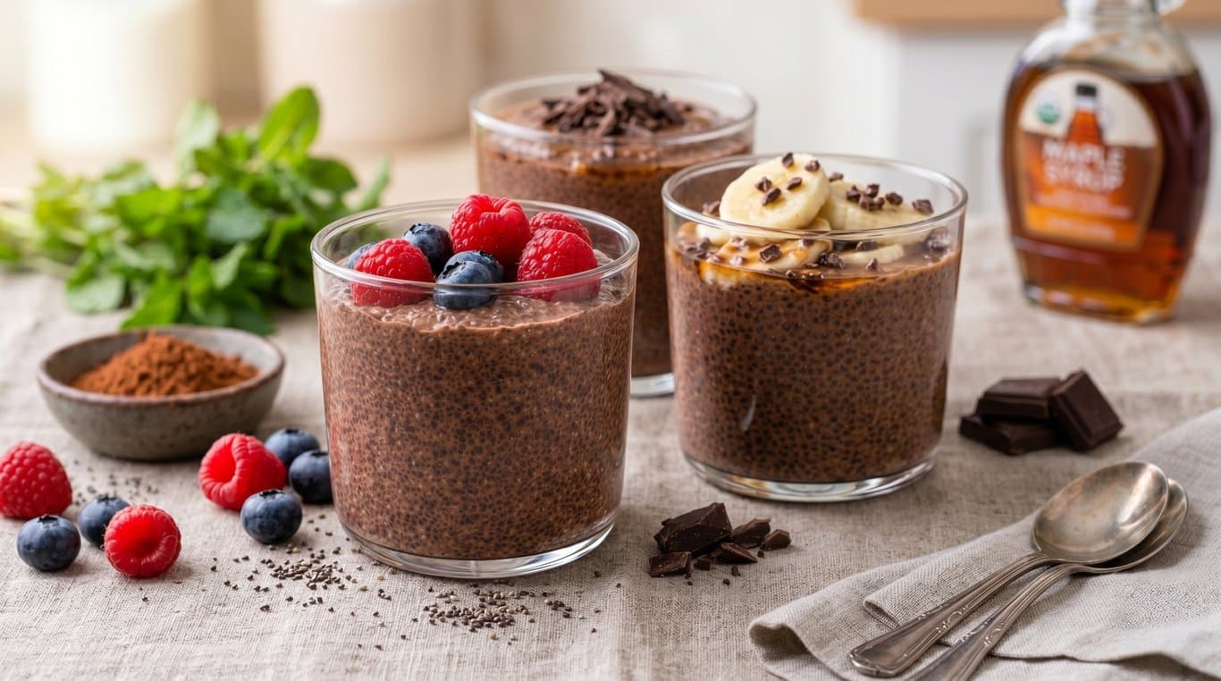 Chia Chocolate Pudding