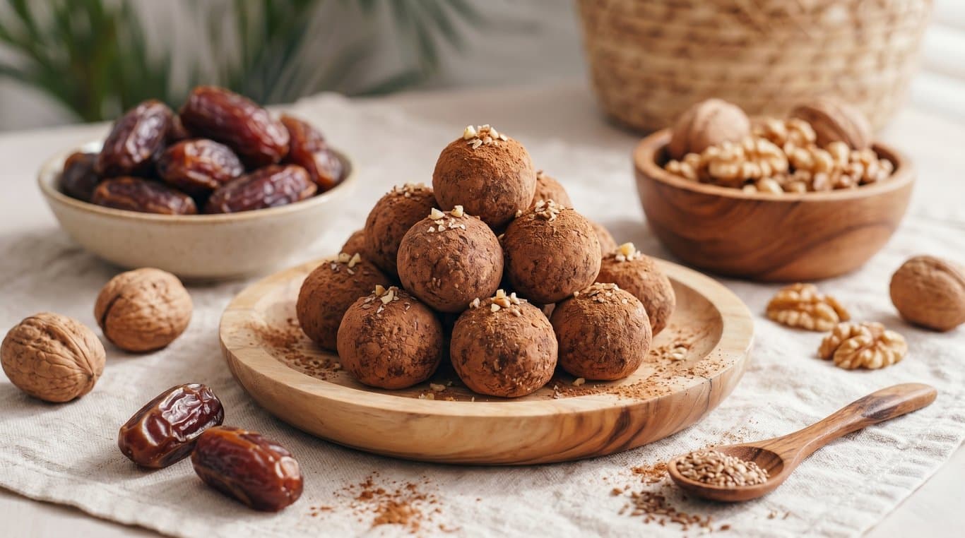 Date & Walnut Energy Balls