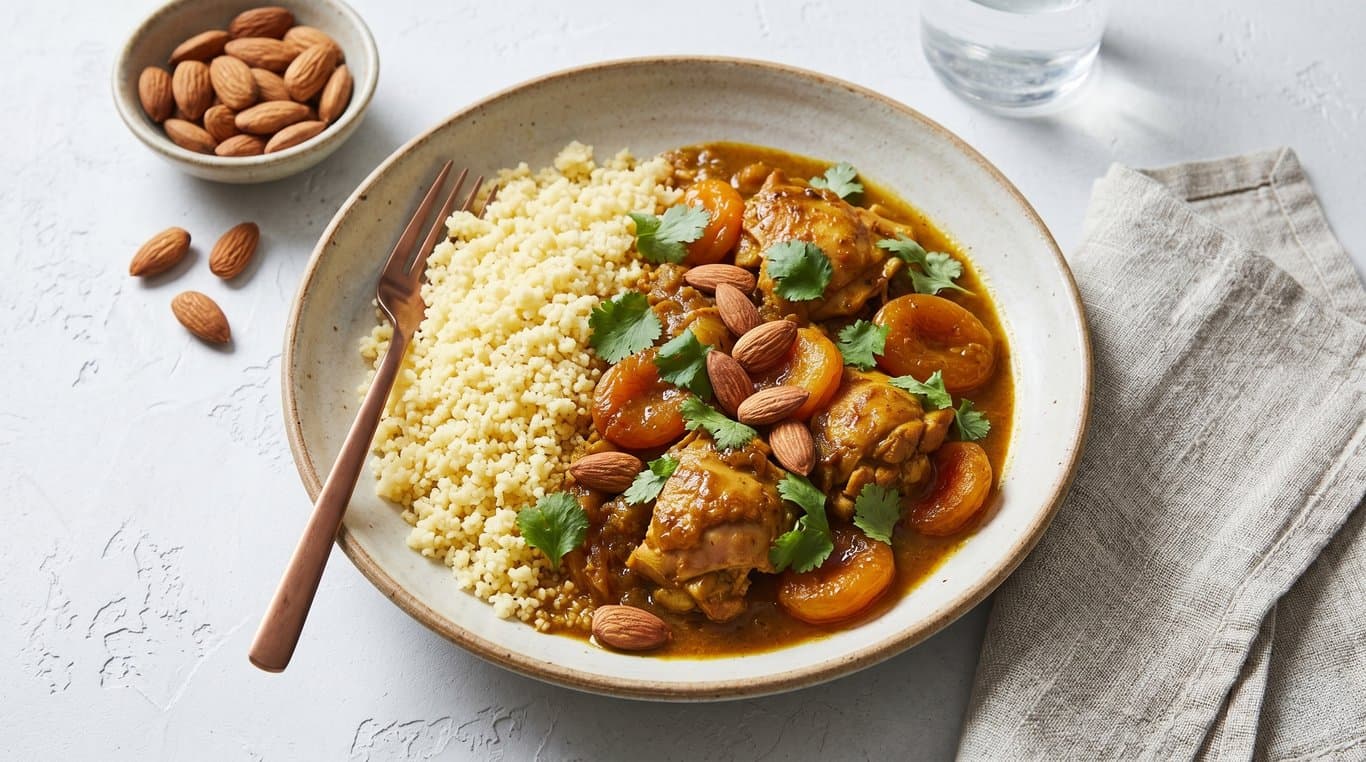 Slow-Cooker Moroccan Chicken with Apricots