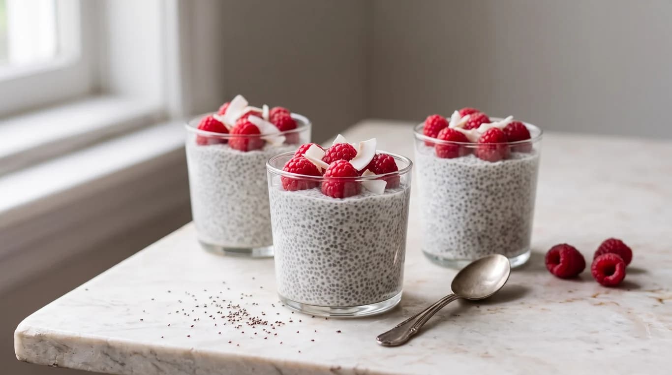 Vanilla Collagen Chia Pudding