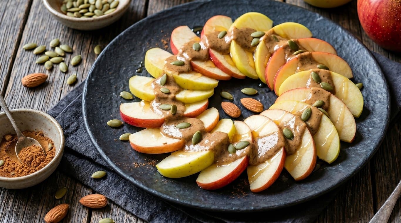 Almond Butter & Apple Slices
