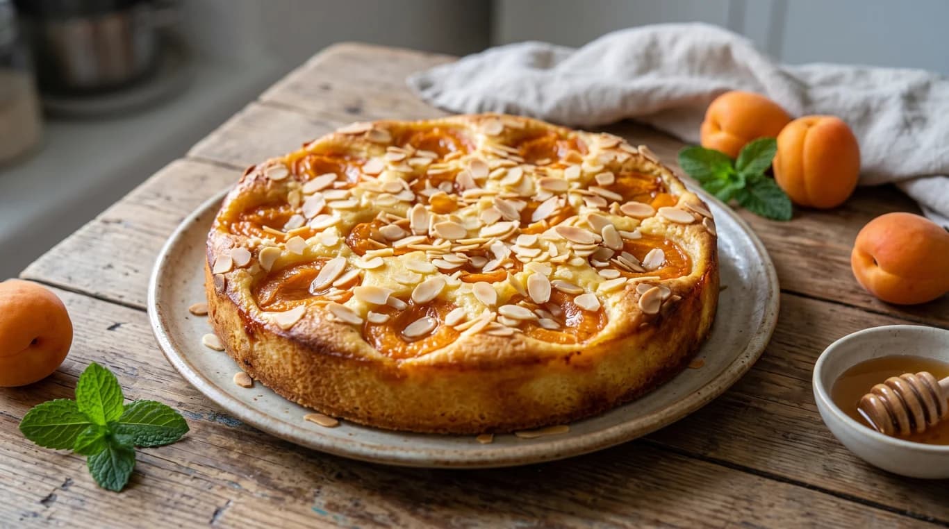 Apricot & Ricotta Summer Bake