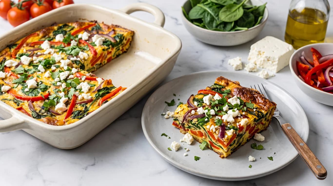 One-Pan Egg & Vegetable Bake