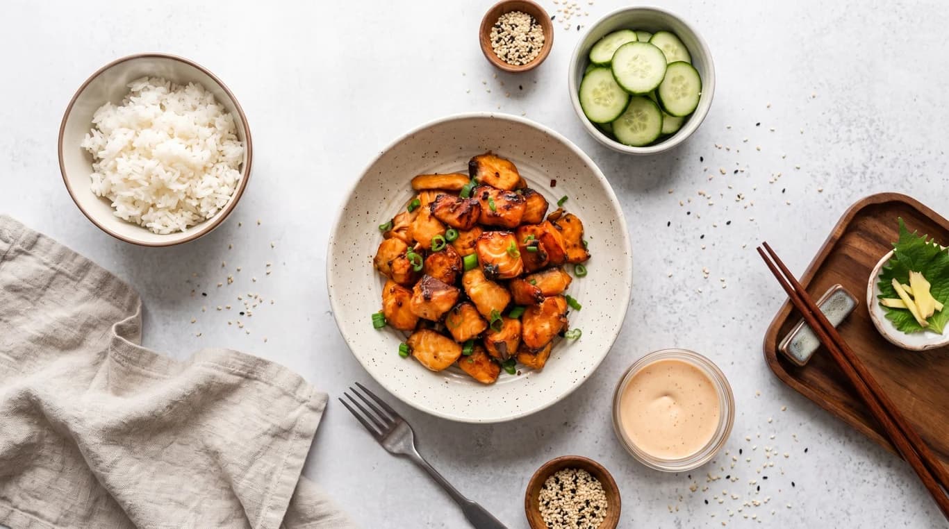 Air Fryer Salmon Bites