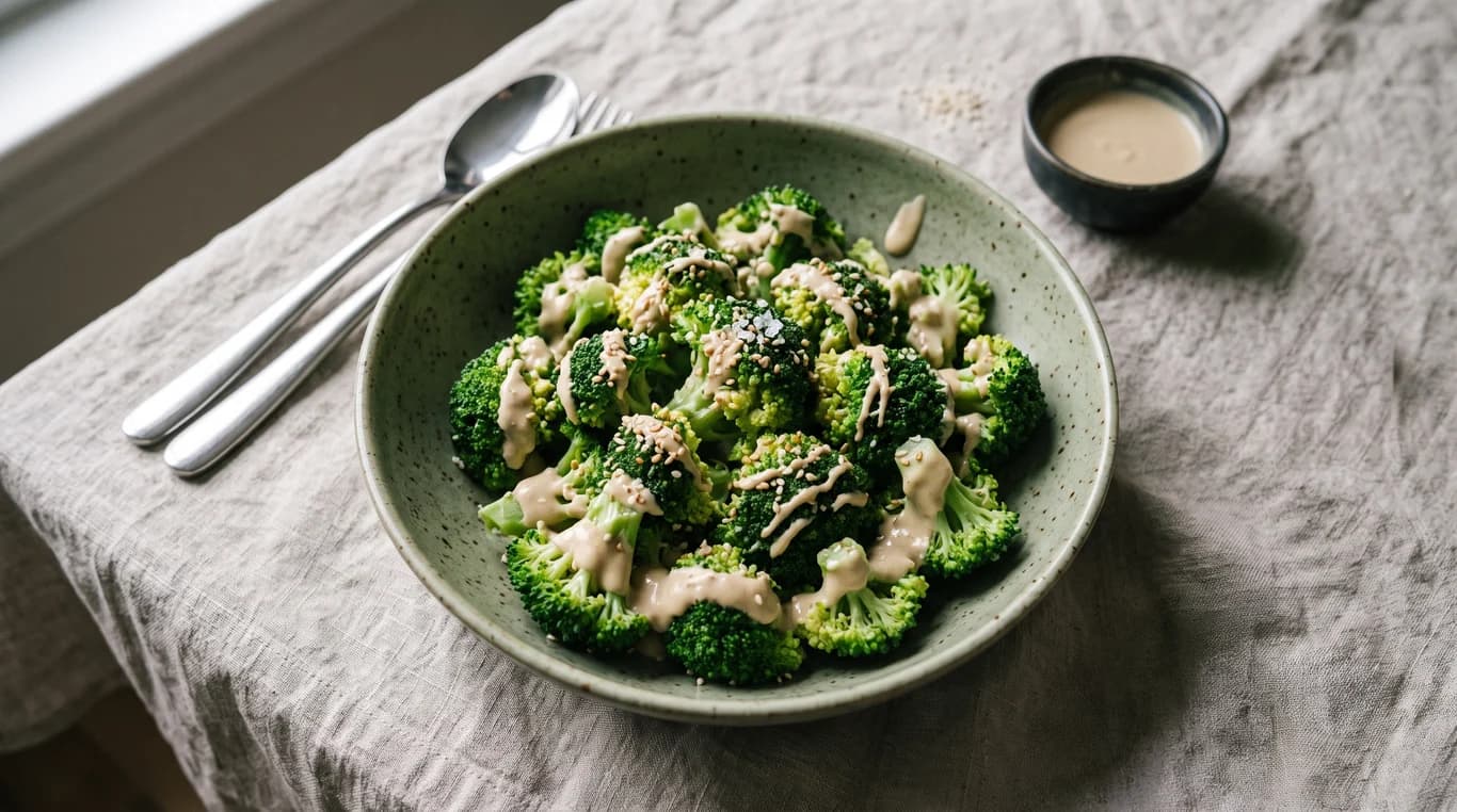 Broccoli & Tahini Salad