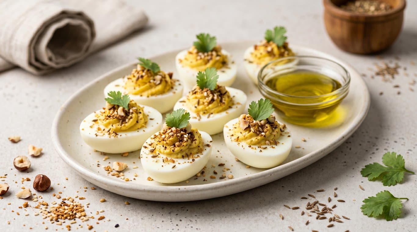 Hard-Boiled Eggs with Dukkah